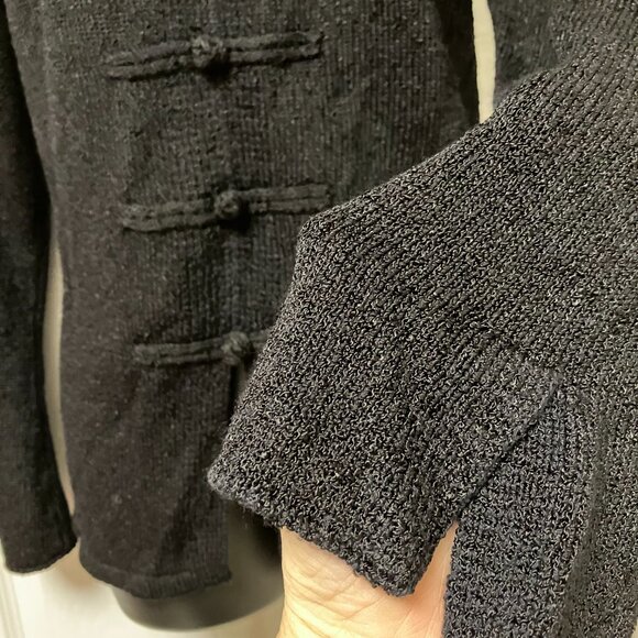 Laura Ashley Black Sweater long sleeve Size Medium Brand NEW with tags - Picture 11 of 12